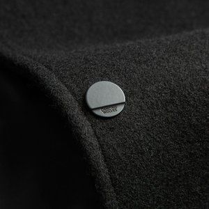 Autumn and winter new baseball collar little bee embroidery casual coat men's ja